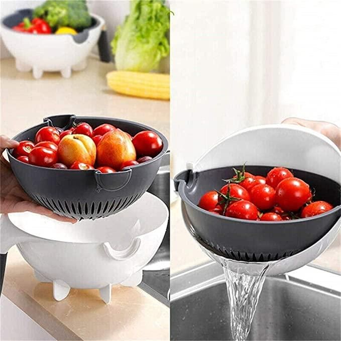 9 in 1 Multifunction  Magic Rotate Vegetable Cutter
